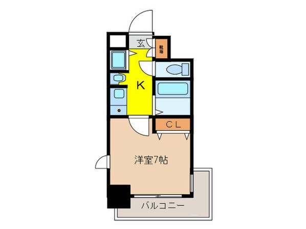 プレサンス桜通アベニュー(306)の物件間取画像